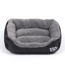 Factory washable dog bed luxury Oxford PP custom dog house cat bed pet bed